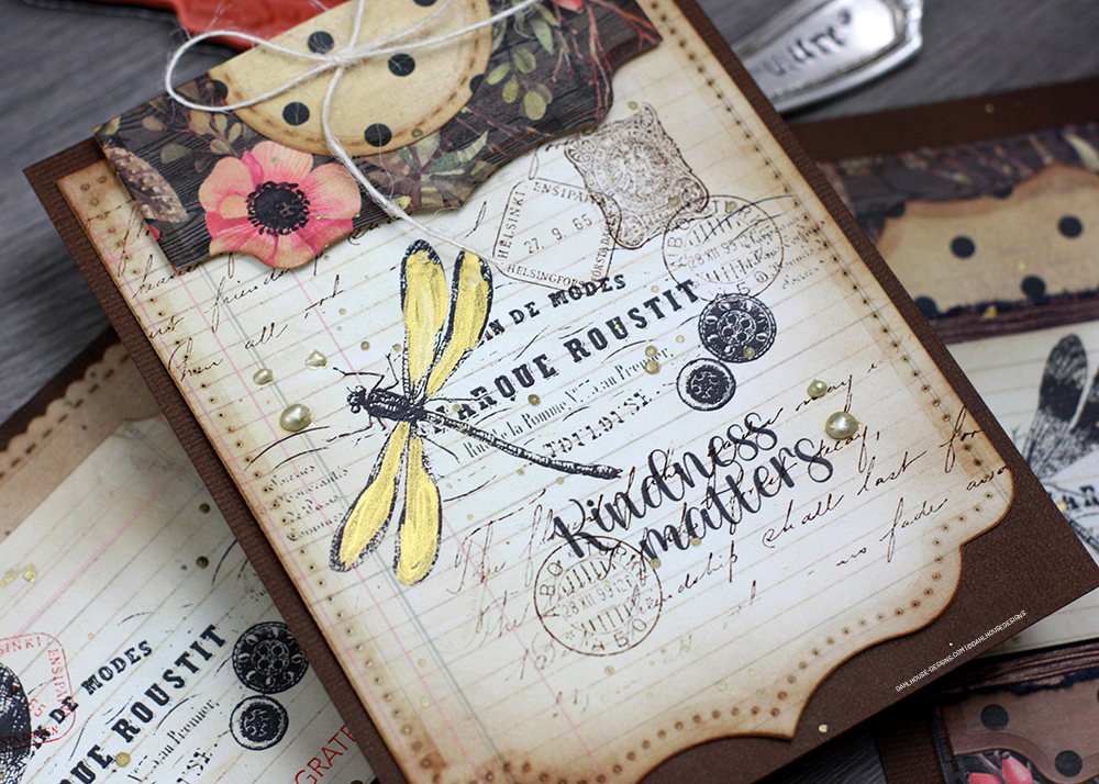 Sharing a trio of hand stamped cards with vintage layers and easy stamping. The images are from the Kindness Matters and Soul Mail Unity Stamp Company stamp sets.

#unitystampco #vintagecards #mixedmedia #cardmaking #handmadecards #cardmaker #cardmakingideas #cardideas  #cardtutorial #carddesign #craftersgonnacraft #papercrafts #dahlhousedesigns