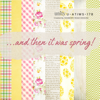 And then it was Spring {paper}